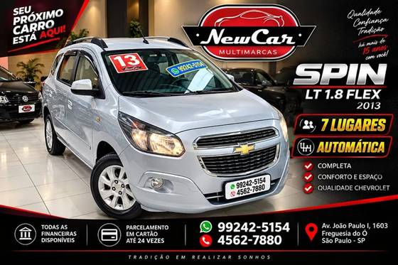 CHEVROLET SPIN 1.8 LTZ 8V FLEX 4P AUTOMÁTICO