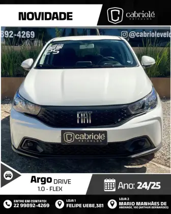 FIAT ARGO 1.0 FIREFLY FLEX DRIVE MANUAL