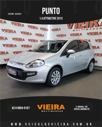 FIAT PUNTO 1.4 ATTRACTIVE 8V FLEX 4P MANUAL