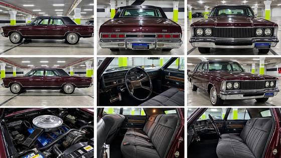 FORD GALAXIE LANDAU GASOLINA 4P AUTOMÁTICO