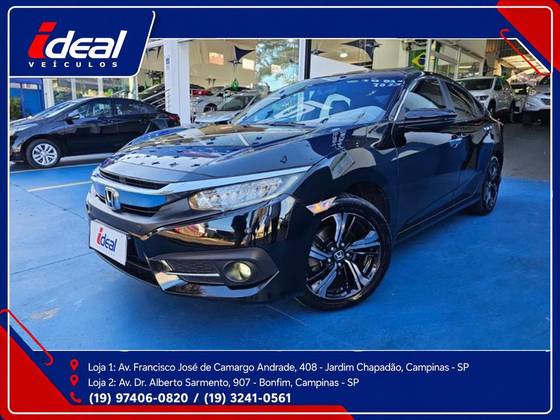 HONDA CIVIC 1.5 16V TURBO GASOLINA TOURING 4P CVT