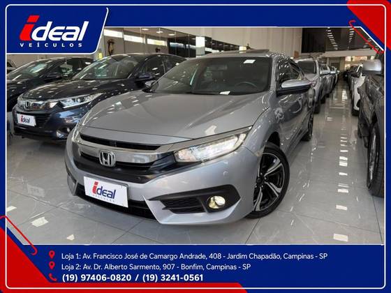 HONDA CIVIC 1.5 16V TURBO GASOLINA TOURING 4P CVT