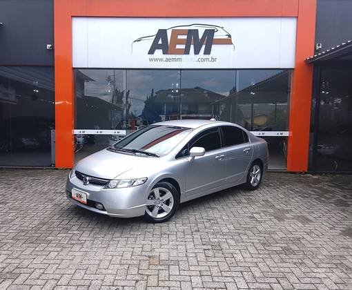 HONDA CIVIC 1.8 LXS 16V FLEX 4P AUTOMÁTICO