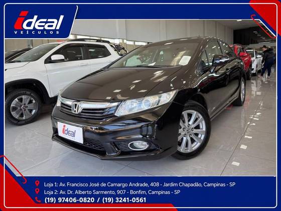 HONDA CIVIC 2.0 LXR 16V FLEX 4P AUTOMÁTICO