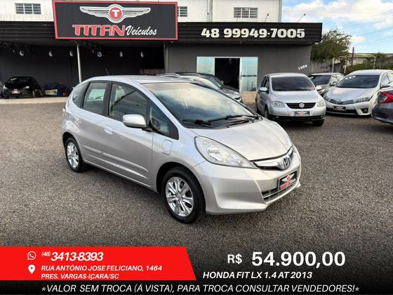 HONDA FIT 1.4 LX 16V FLEX 4P AUTOMÁTICO