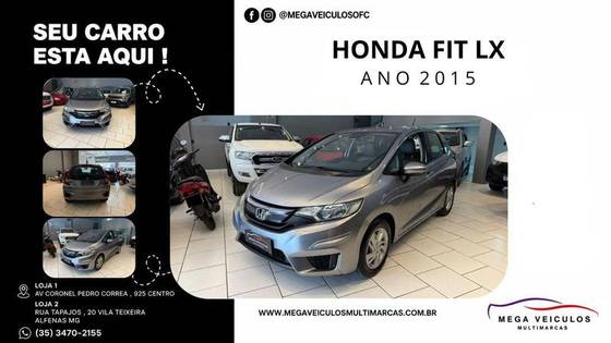 HONDA FIT 1.5 LX 16V FLEX 4P AUTOMÁTICO