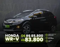 HONDA WR-V 1.5 16V FLEXONE EX CVT HONDA WR-V 1.5 16V FLEXONE EX CVT