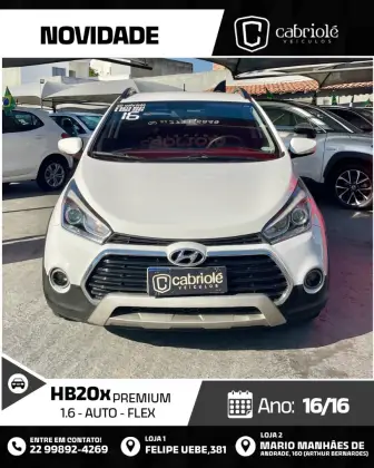 HYUNDAI HB20 1.6 PREMIUM 16V FLEX 4P AUTOMÁTICO
