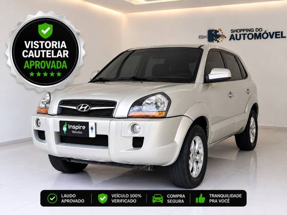 HYUNDAI TUCSON 2.0 MPFI GL 16V 142CV 2WD GASOLINA 4P AUTOMÁTICO