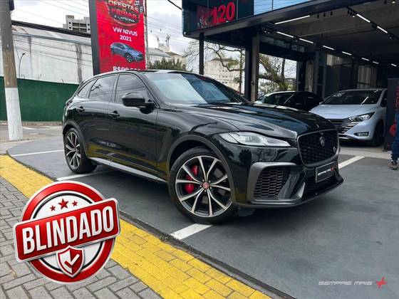 JAGUAR F-PACE 5.0 V8 SUPERCHARGED SVR AWD 4P AUTOMÁTICO