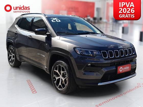 JEEP COMPASS 1.3 T270 TURBO FLEX LONGITUDE AT6