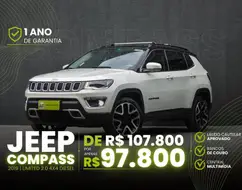 JEEP COMPASS 2.0 16V DIESEL LIMITED 4X4 AUTOMÁTICO JEEP COMPASS 2.0 16V DIESEL LIMITED 4X4 AUTOMÁTICO