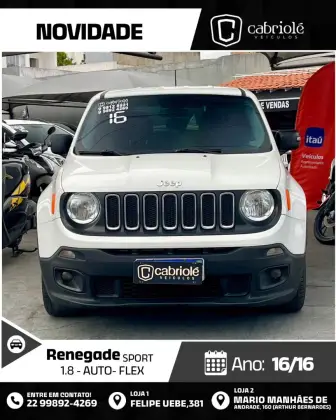 JEEP RENEGADE 1.8 16V FLEX 4P AUTOMÁTICO