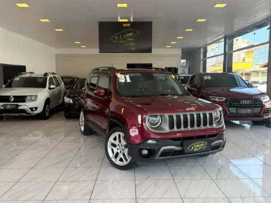 JEEP-RENEGADE-1.8 16V FLEX LIMITED 4P AUTOMÁTICO JEEP-RENEGADE-2021