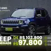 JEEP RENEGADE 1.3 T270 TURBO FLEX LONGITUDE AT6 JEEP RENEGADE 1.3 T270 TURBO FLEX LONGITUDE AT6