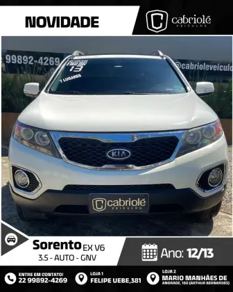 KIA SORENTO 3.5 S.658 V6 4X4 24V GASOLINA 4P AUTOMÁTICO