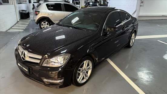 MERCEDES-BENZ-C 180-1.6 CGI COUPE 16V TURBO GASOLINA 2P AUTOMÁTICO MERCEDES-BENZ-C 180-2013