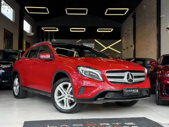 MERCEDES-BENZ-GLA 200-1.6 CGI VISION BLACK EDITION 16V TURBO FLEX 4P AUTOMÁTICO MERCEDES-BENZ-GLA 200-2015