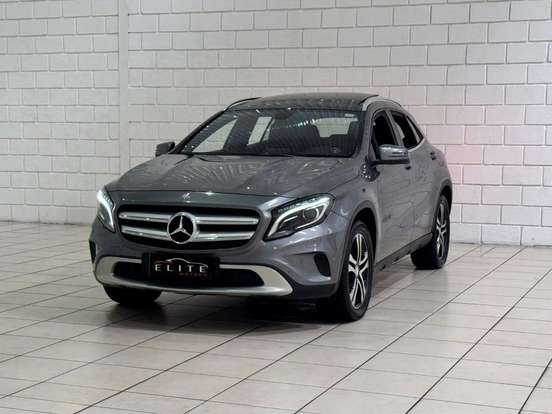 MERCEDES-BENZ-GLA 200-1.6 CGI VISION BLACK EDITION 16V TURBO GASOLINA 4P AUTOMÁTICO MERCEDES-BENZ-GLA 200-2015