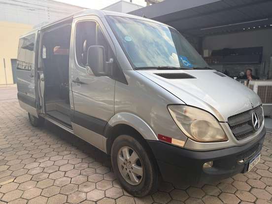 MERCEDES-BENZ-SPRINTER-2.2 415 CDI VAN 16 LUGARES TETO ALTO 16V BI-TURBO DIESEL MANUAL MERCEDES-BENZ-SPRINTER-2015