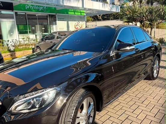 MERCEDES-BENZ-C 180-1.6 CGI AVANTGARDE 16V TURBO GASOLINA 4P AUTOMÁTICO MERCEDES-BENZ-C 180-2015
