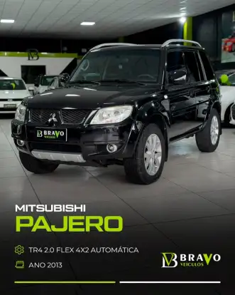 MITSUBISHI-PAJERO TR4-2.0 4X2 16V 140CV FLEX 4P MANUAL MITSUBISHI-PAJERO TR4-2013