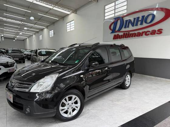 NISSAN GRAND LIVINA 1.8 SL 16V FLEX 4P AUTOMÁTICO