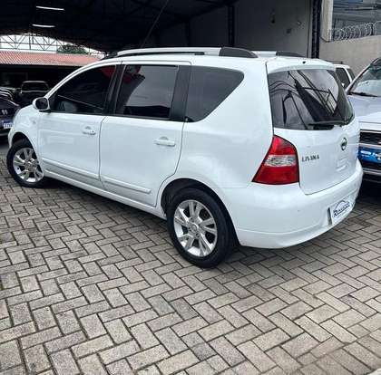 NISSAN-LIVINA-1.8 S 16V FLEX 4P AUTOMÁTICO NISSAN-LIVINA-2013