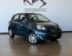NISSAN MARCH 1.0 SV 12V FLEX 4P MANUAL NISSAN MARCH 1.0 SV 12V FLEX 4P MANUAL