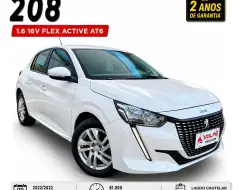 PEUGEOT 208 1.6 16V FLEX ACTIVE AT6 PEUGEOT 208 1.6 16V FLEX ACTIVE AT6