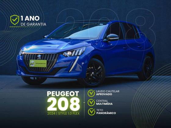 PEUGEOT 208 1.0 FIREFLY FLEX STYLE MANUAL
