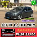 PEUGEOT 307 1.6 PRESENCE PACK 16V FLEX 4P MANUAL PEUGEOT 307 1.6 PRESENCE PACK 16V FLEX 4P MANUAL
