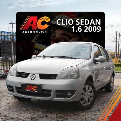 RENAULT CLIO 1.6 PRIVILÉGE SEDAN 16V FLEX 4P MANUAL