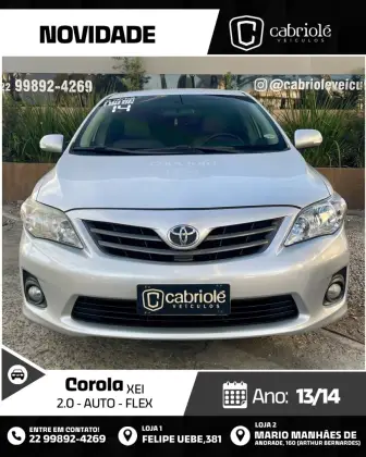 TOYOTA COROLLA 2.0 XEI 16V FLEX 4P AUTOMÁTICO