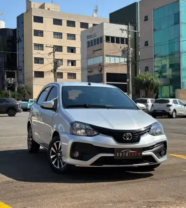TOYOTA-ETIOS-1.5 XLS 16V FLEX 4P AUTOMÁTICO TOYOTA-ETIOS-2018