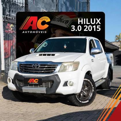 TOYOTA HILUX 3.0 SRV 4X4 CD 16V TURBO INTERCOOLER DIESEL 4P MANUAL