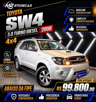 TOYOTA HILUX SW4 3.0 SRV 4X4 16V TURBO INTERCOOLER DIESEL 4P AUTOMÁTICO