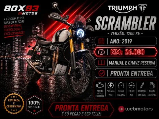 TRIUMPH SCRAMBLER 1200 XE 