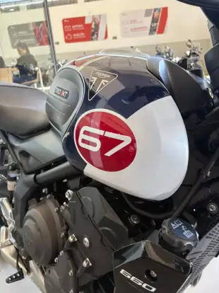 TRIUMPH-TRIDENT 660 TRIPLE TRIBUTE EDITION TRIUMPH-TRIDENT 660 TRIPLE TRIBUTE EDITION-2025