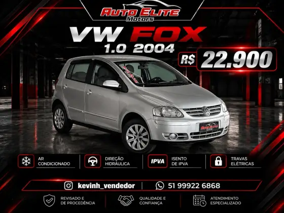 VOLKSWAGEN FOX 1.0 MI CITY 8V FLEX 4P MANUAL