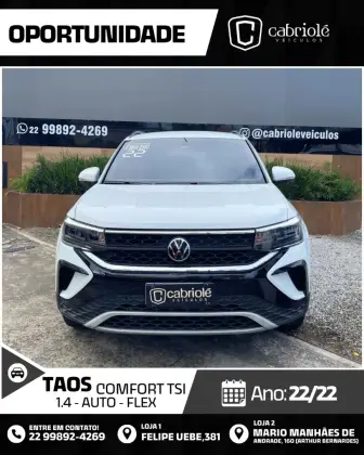 VOLKSWAGEN TAOS 1.4 250 TSI TOTAL FLEX COMFORTLINE AUTOMÁTICO