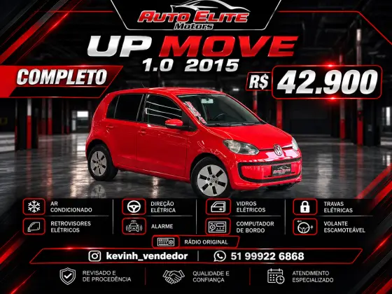 VOLKSWAGEN UP 1.0 MPI MOVE UP 12V FLEX 4P MANUAL