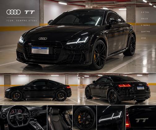 AUDI TT 2.0 TFSI COUPÉ AMBITION 2P GASOLINA S-TRONIC