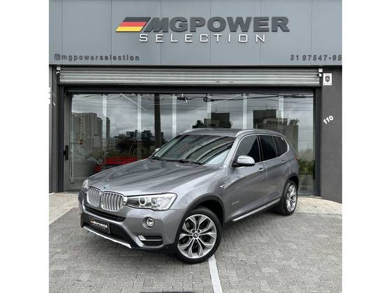 BMW X3 2.0 20I X LINE 4X4 16V GASOLINA 4P AUTOMÁTICO