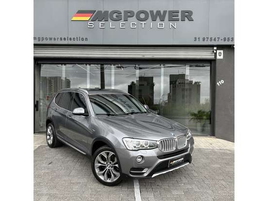 BMW-X3-2.0 20I X LINE 4X4 16V GASOLINA 4P AUTOMÁTICO BMW-X3-2016