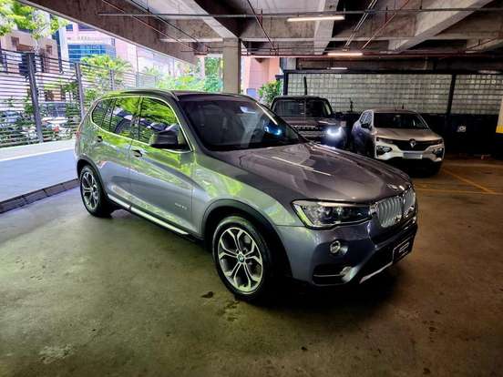 BMW-X3-2.0 20I X LINE 4X4 16V GASOLINA 4P AUTOMÁTICO BMW-X3-2016