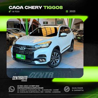 CAOA CHERY TIGGO 8 1.6 TGDI GASOLINA TXS DCT