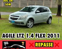 CHEVROLET AGILE 1.4 MPFI LTZ 8V FLEX 4P MANUAL CHEVROLET AGILE 1.4 MPFI LTZ 8V FLEX 4P MANUAL
