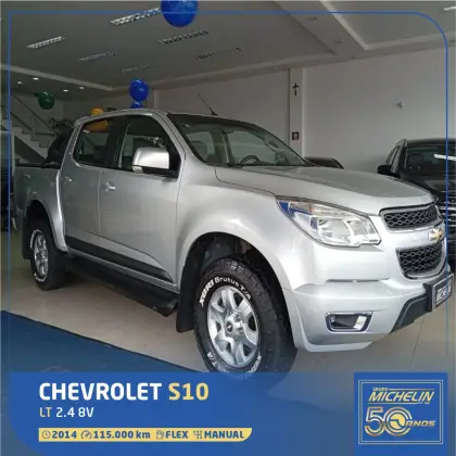 CHEVROLET S10 2.4 LT 4X2 CD 8V FLEX 4P MANUAL