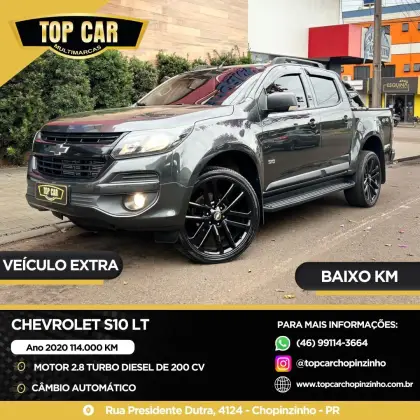 CHEVROLET S10 2.8 LT 4X4 CD 16V TURBO DIESEL 4P AUTOMÁTICO
